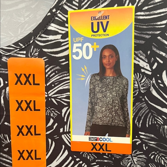 Swim Shirt /Cover Sun Protection Shirt UPF 50+ - Picture 4 of 4